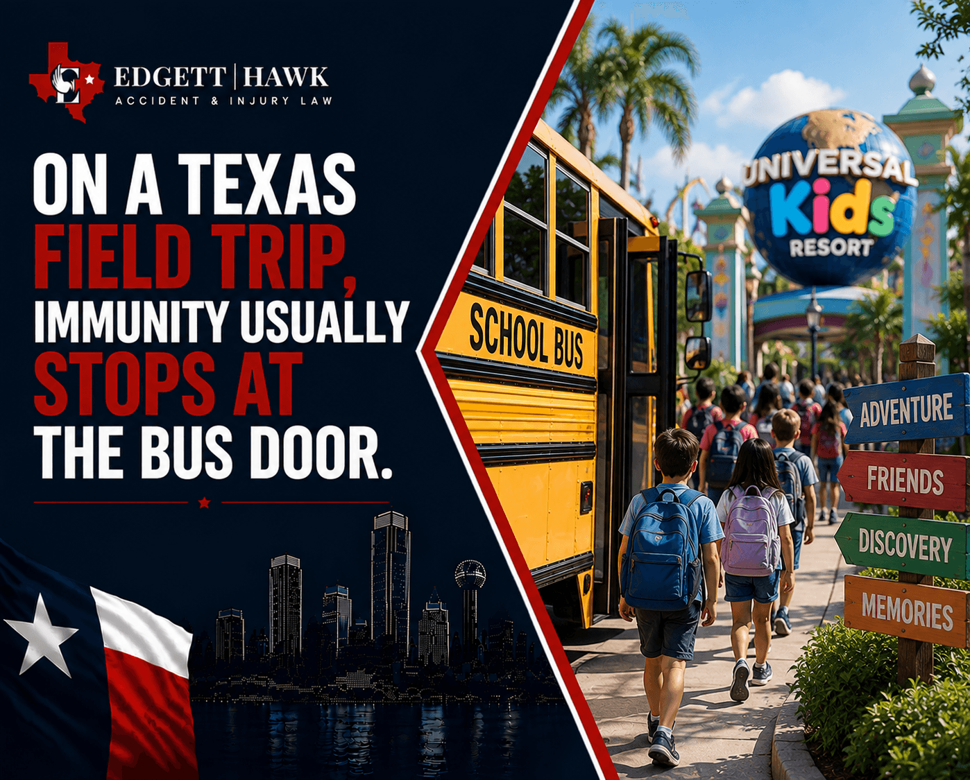 On a Texas Field Trip, Immunity Usually Stops at the Bus Door