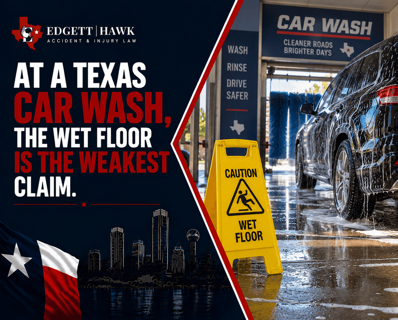 At a Texas Car Wash, the Wet Floor Is the Weakest Claim