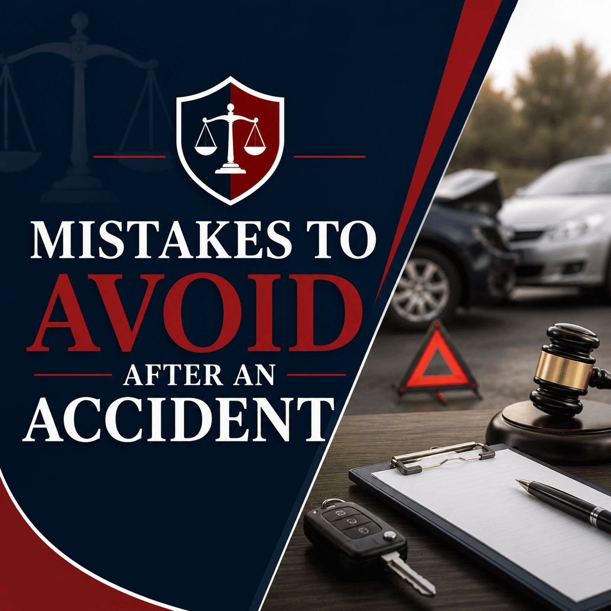 Mistakes to Avoid After an Accident