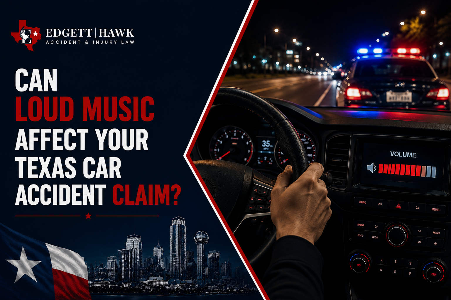 Can loud Music Affect your Texas car Accident Claim